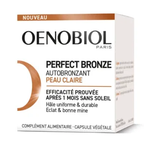 Oenobiol Perfect Bronze Self-Tanning Clear Skin 30 capsule