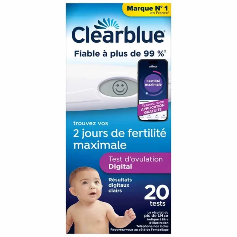 Clearblue Test digital de ovulație 20 de teste — preț și oferte