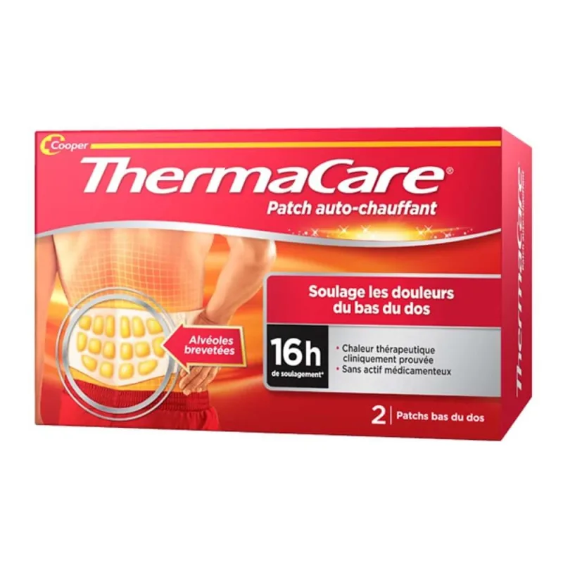 Patch spate cu autoîncălzire Thermacare x2 — preț și oferte
