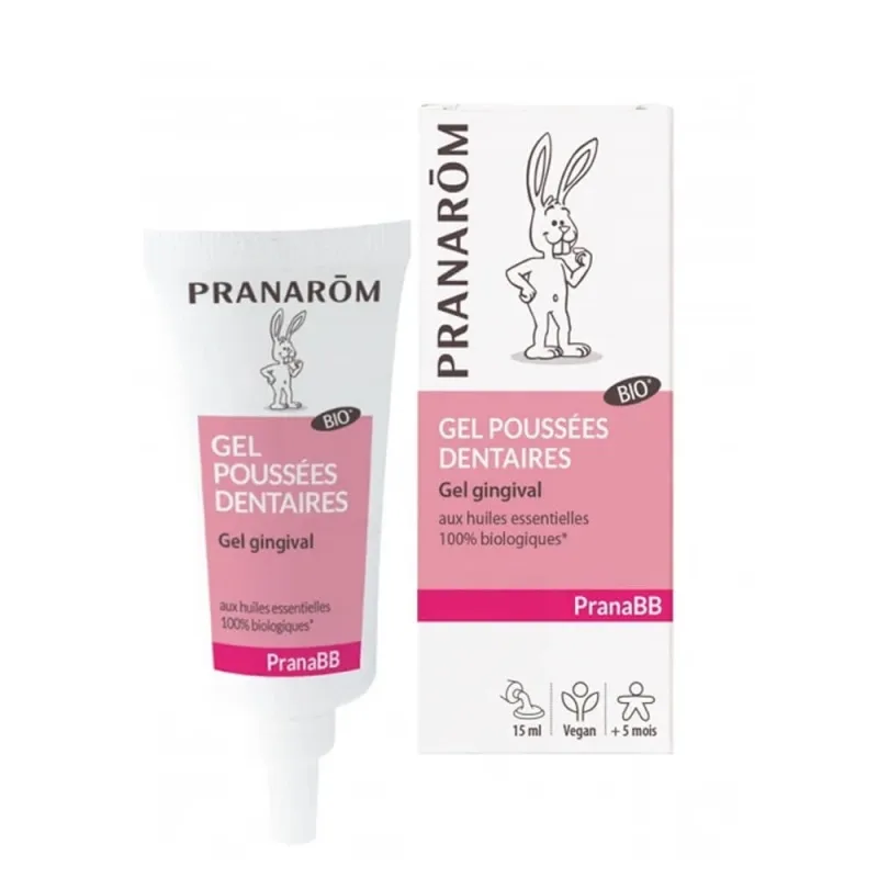 Pranarôm Pranabb Gel gingival organic pentru creșterea dinților 15ml — preț și oferte