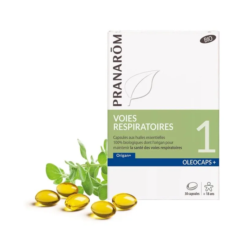 Pranarôm Oléocaps N°1 Respirație organică 30 Oleocaps+ Capsule — preț și oferte