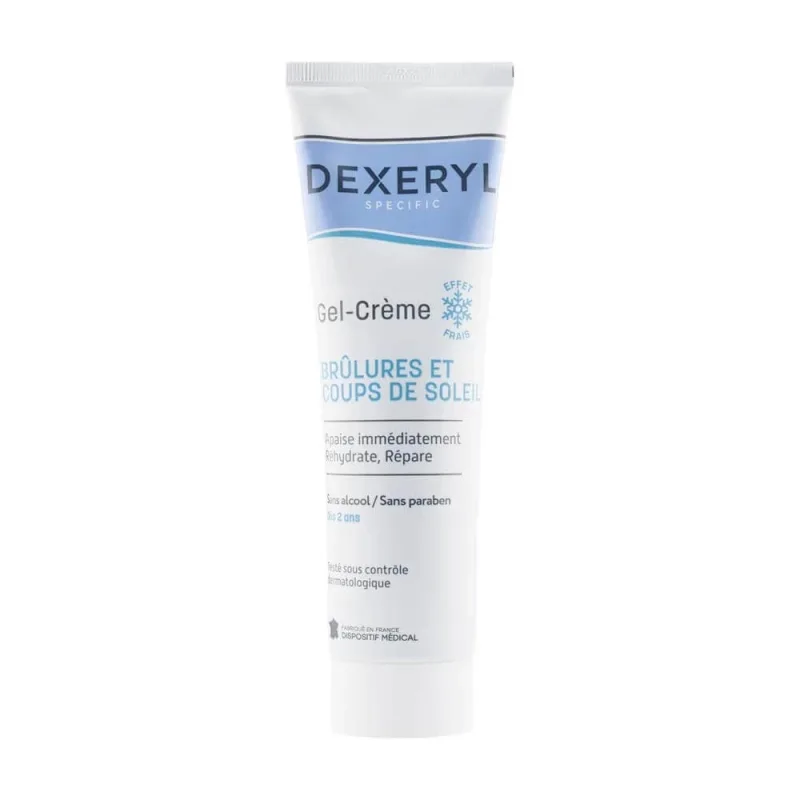 Dexeryl Specific Cremă-gel calmantă Arsuri de suprafață și arsuri solare 150 g — preț și oferte