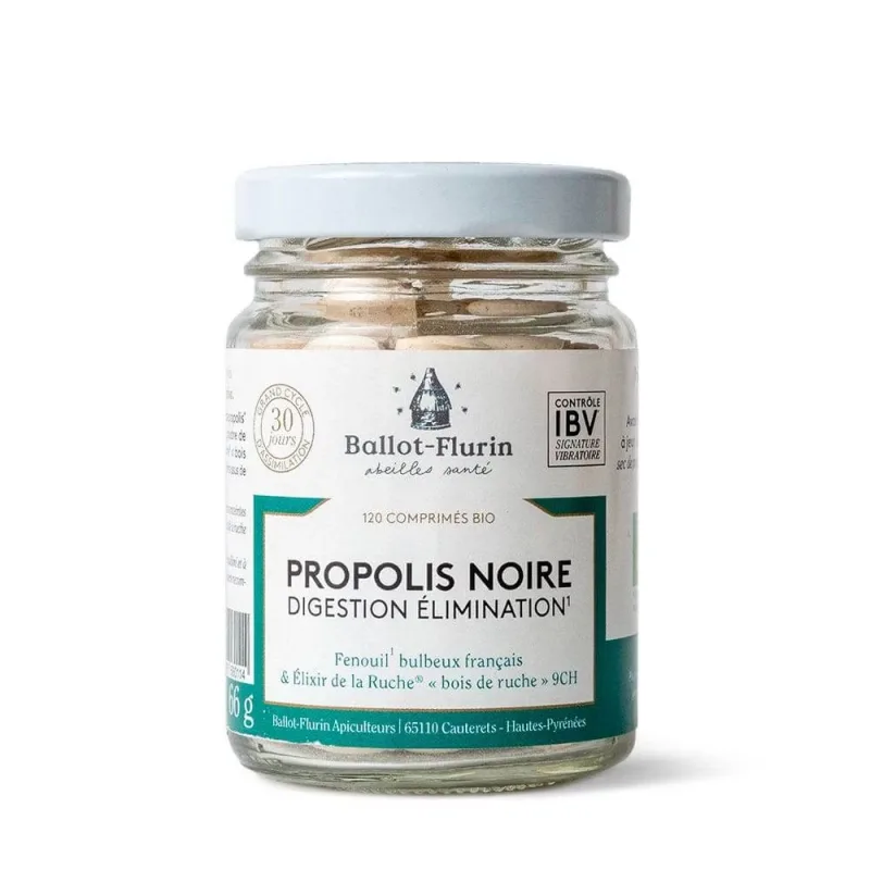 Ballot-Flurin Propolis negru Digestie Eliminare 120 comprimate — preț și oferte