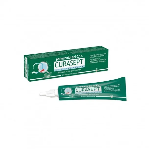 Curasept Gel Cu Clorhexidina 0.5% Paradontal Astringent, 30 Ml — preț și oferte
