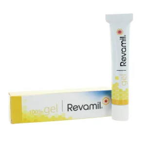 Revamil gel, 18g, cremă vindecătoare cu miere 100%, BFactory Health Product