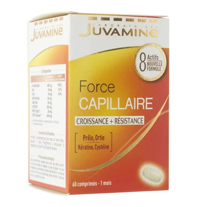 Juvamine Force Capillaire 30 Tablete — preț și oferte