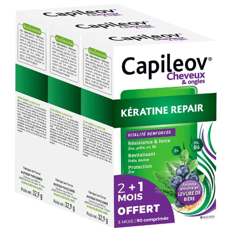 Nutreov Keratin Repair 3x30 Tablete — preț și oferte
