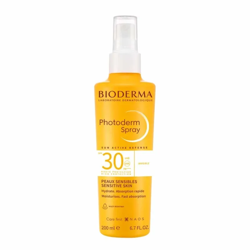 Bioderma Photoderm Spray Invisible SPF30 Piele sensibilă 200 ml — preț și oferte