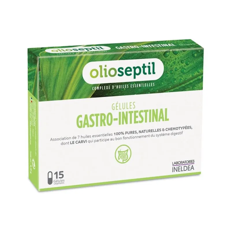 Olioseptil Tulburări gastrointestinale 15 Geluri vegetale Lab. Ineldea — preț și oferte