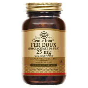 Solgar Mild Iron 25 mg Vitalité 90 capsule vegetariene