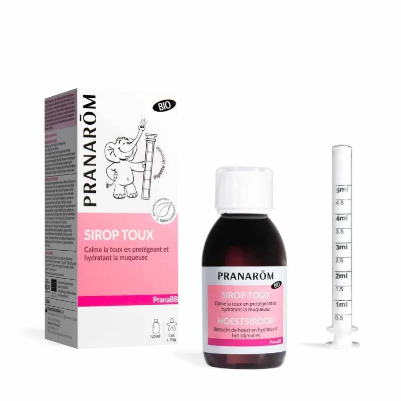 Pranarôm Pranabb Sirop de tuse pentru sugari 120 ml — preț și oferte