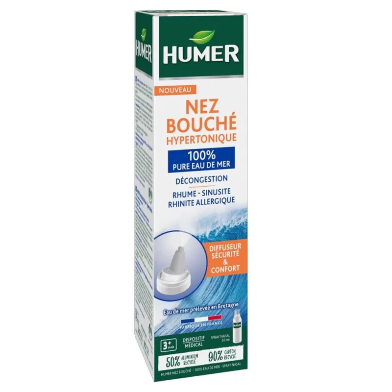 Humer Hypertonic Spray pentru nas și gură 50ml — preț și oferte