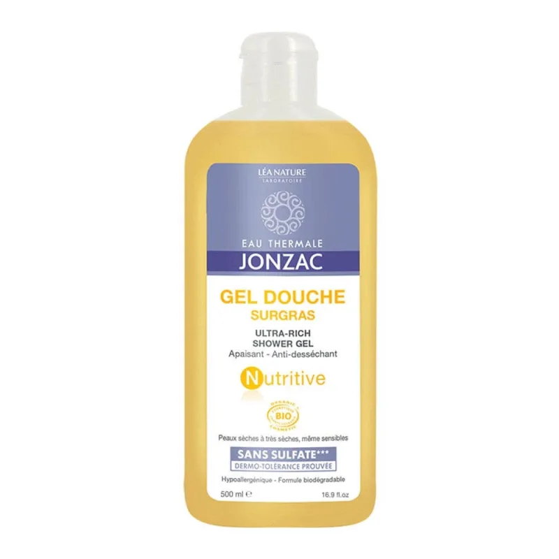 Apă termală Jonzac Nutritive Gel Douche Surgras Bio 250ml — preț și oferte