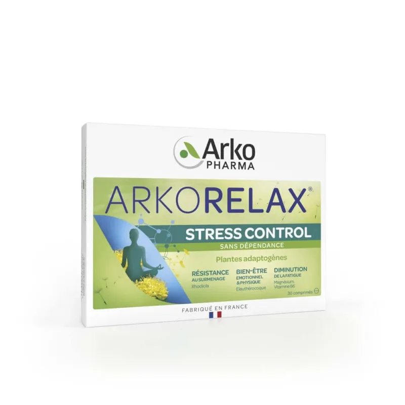 Arkopharma Arkorelax Stress Control Magneziu, Vitamina B6 30 comprimate — preț și oferte