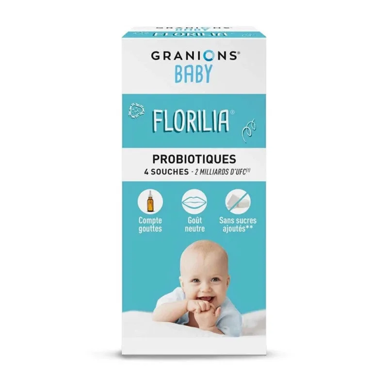 Granions Baby Florilia Probiotice gust neutru 15ml — preț și oferte
