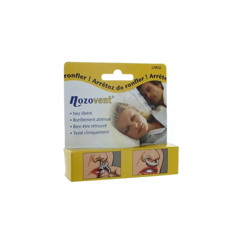 Nozovent Stop Ronflement 2 Ortheses - Grande — preț și oferte