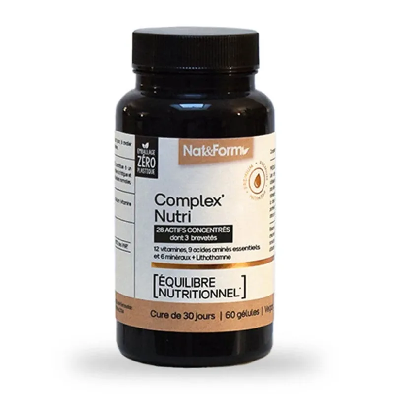 Nat&Form Complex' Nutri Equilibre Nutritionnel 60 capsule — preț și oferte