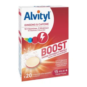 Alvityl Boost 20 comprimate efervescente