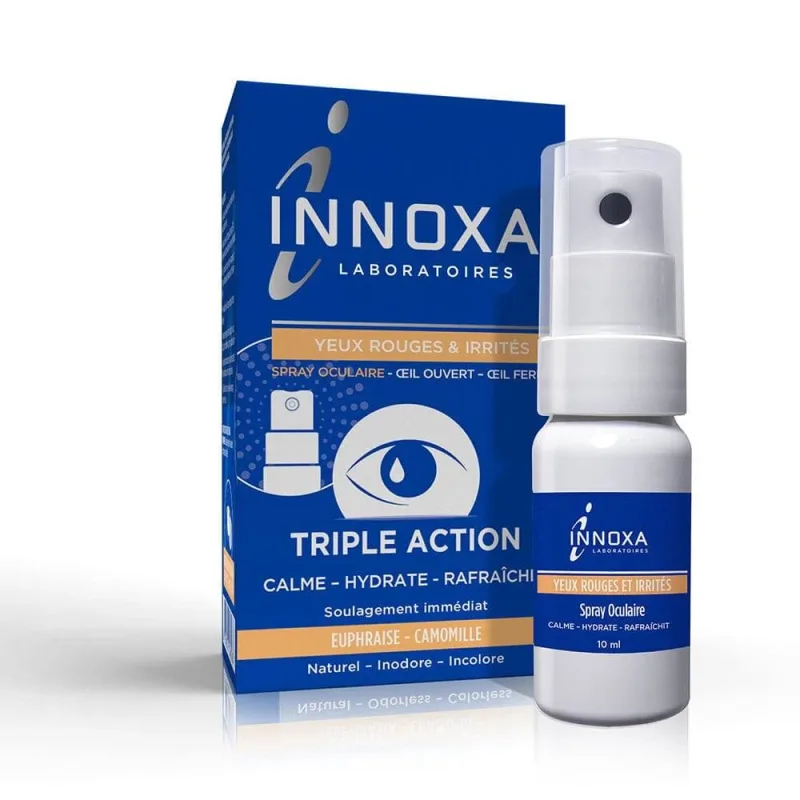 Spray de ochi Innoxa pentru ochi înroșiți și iritați 10ml — preț și oferte
