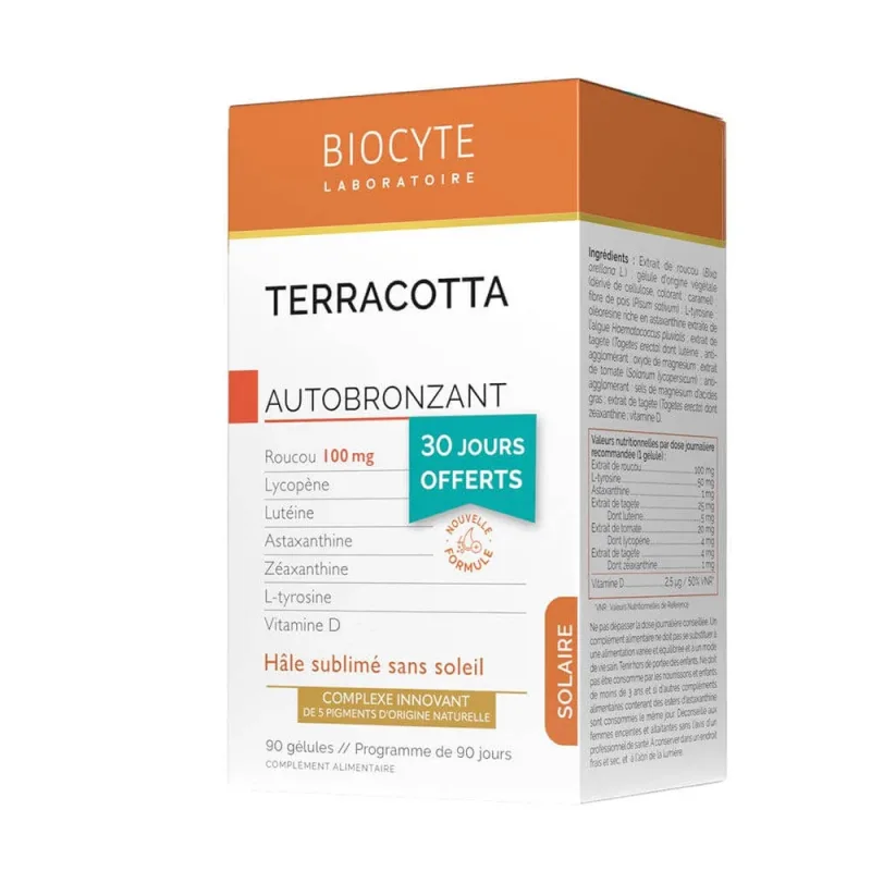 Biocyte Solari Cocktail auto-bronzant Terracotta 90 Capsule — preț și oferte