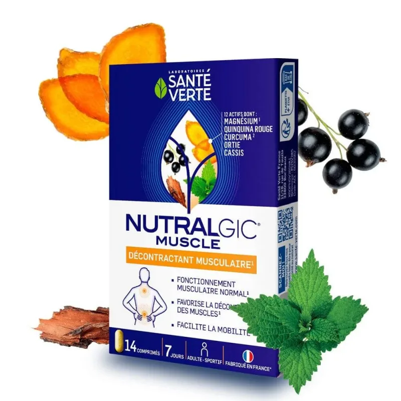 Sante Verte Nutralgic Muscle 14 comprimate — preț și oferte