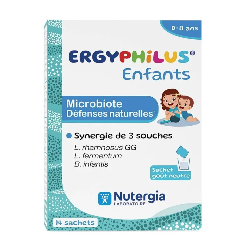 Nutergia Ergyphilus Baby Microbiota Gust neutru 14 pliculețe — preț și oferte