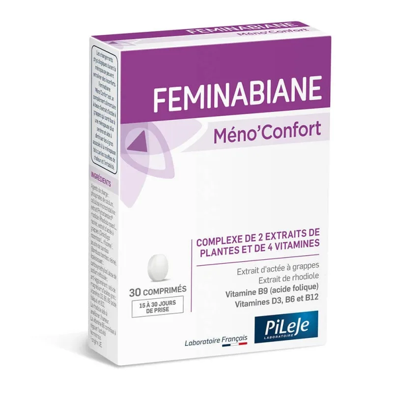 Piesă Feminabiane Méno'comfort 30 Comprese Feminabiane 30 comprimés PILEJE — preț și oferte