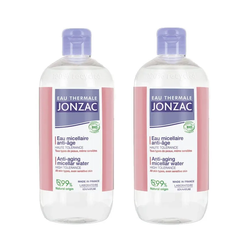 Eau thermale Jonzac Apă micelară anti-îmbătrânire Bio Sublimactive 2x500ml — preț și oferte