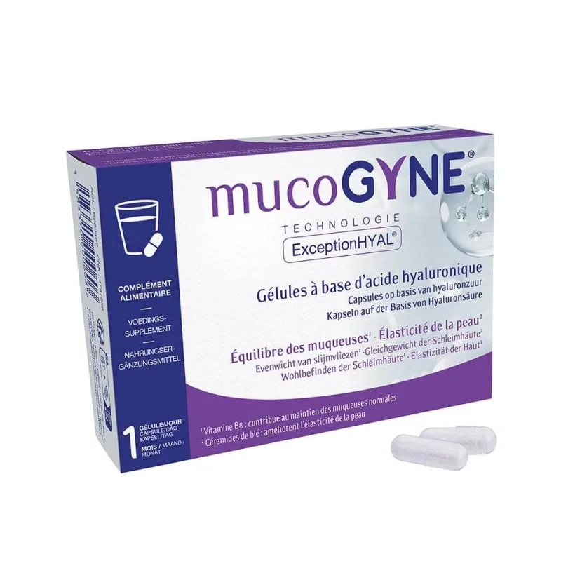 Mucogyne Acid hialuronic pentru uz oral 28 capsule — preț și oferte