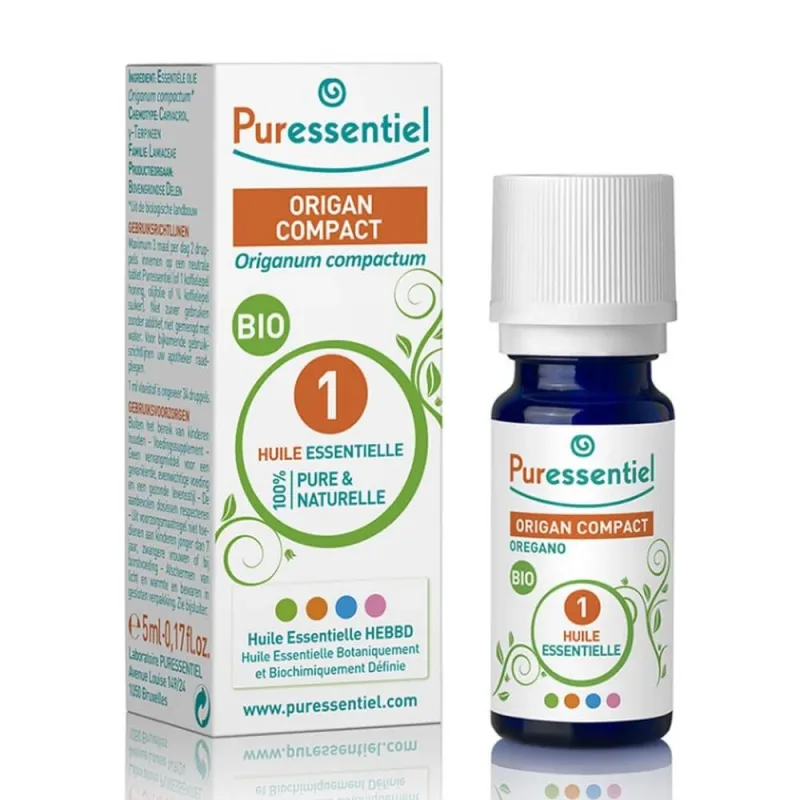 Puressentiel Uleiuri esențiale Bio oregano compact 5ml — preț și oferte