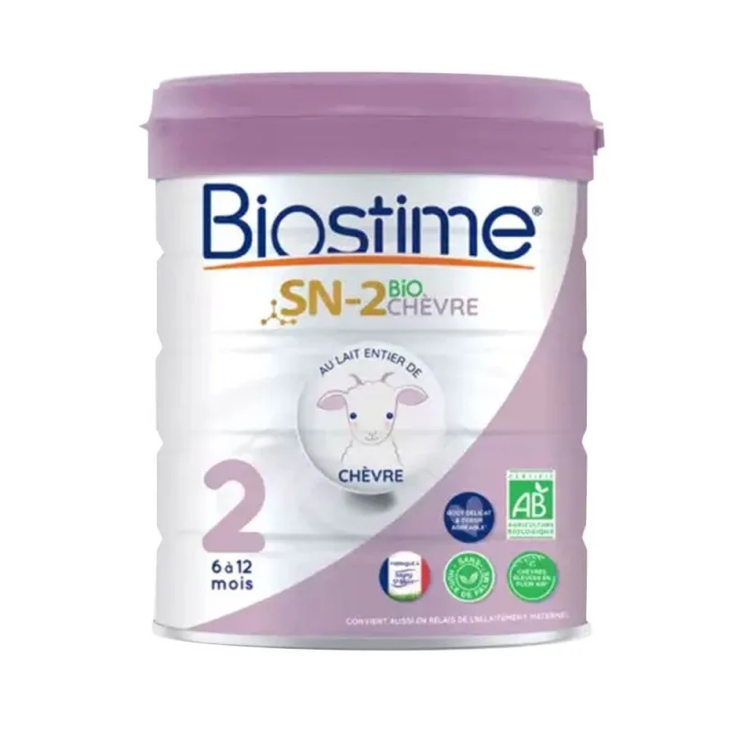 Biostime SN-2 Lapte de capră bio pentru sugari cu vârsta cuprinsă între 6 și 12 luni 800g — preț și oferte