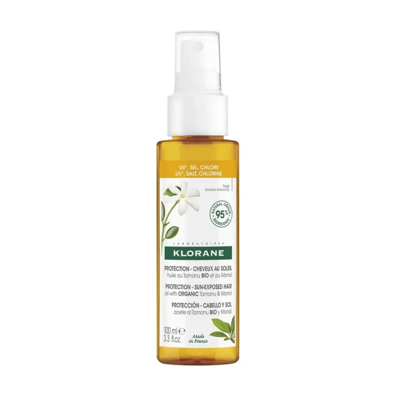 Klorane Protective Hair Oil cu Tamanu organic și Monoï — preț și oferte