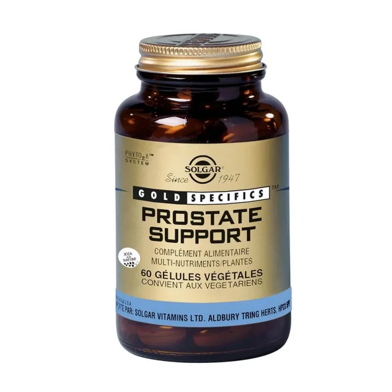 Solgar Prostate support 60 gels Genito Urinaire Vitalité 60 gélules végétales — preț și oferte