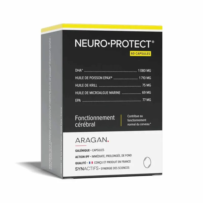 Aragan Synactifs Neuroprotecția funcției creierului 60 capsule — preț și oferte