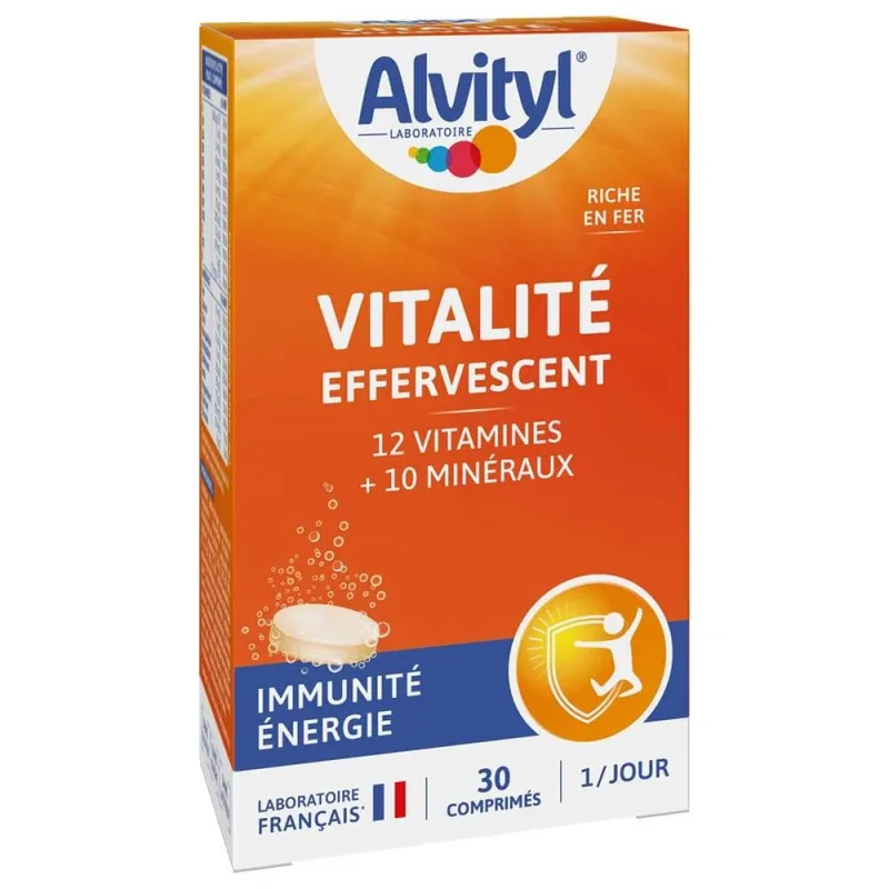 Alvityl Vitalite Immunité Energie 30 Comprimes Effervescents — preț și oferte