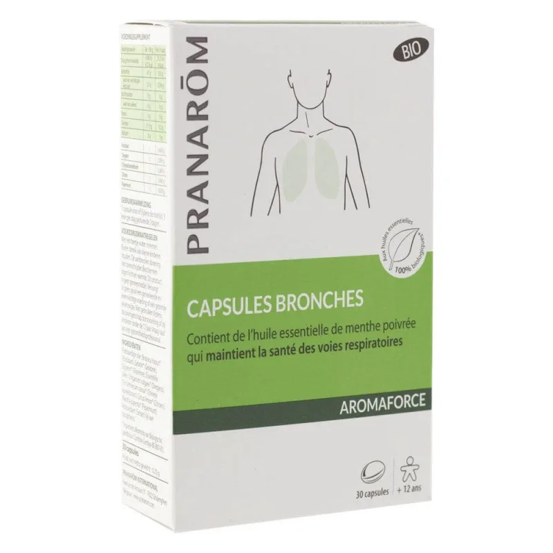 Pranarôm Aromaforce Bronchi 30 Capsule — preț și oferte
