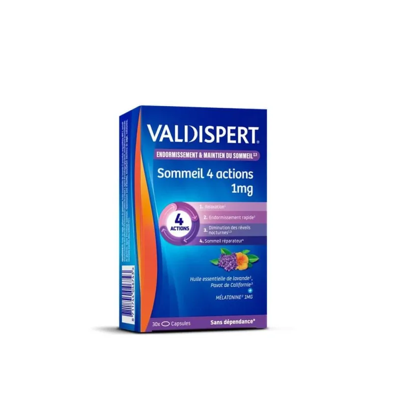 Valdispert Melatonin 1 mg 4 Acțiuni 30 comprimate — preț și oferte