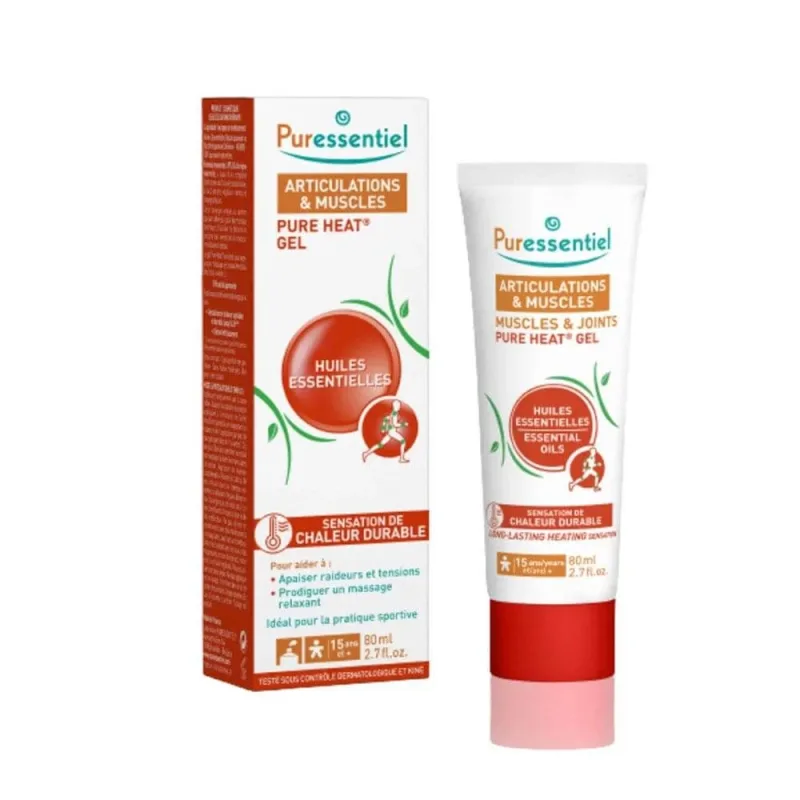 Puressentiel Joint and Muscle Pure Heat Gel 80ml — preț și oferte
