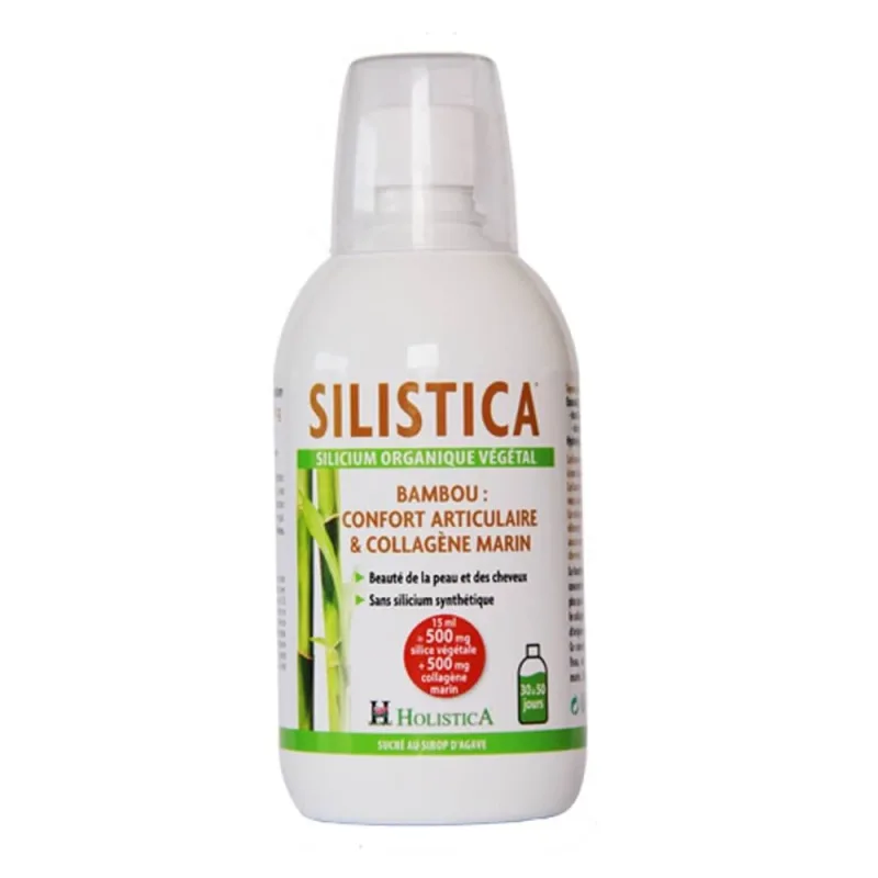Holistica Bamboo Silicium și colagen marin 500ml — preț și oferte