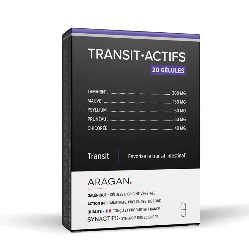 Aragan Synactifs TransitActifs 20 capsule — preț și oferte