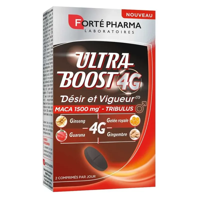 Forté Pharma Ultra Boost 4G Dorință și putere 30 comprimate — preț și oferte