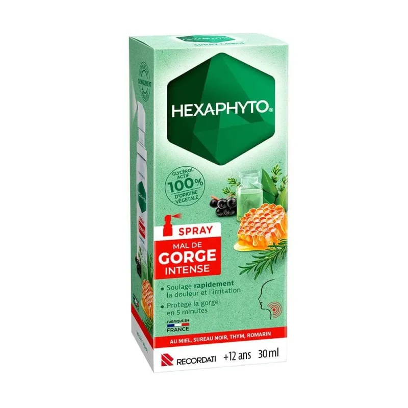 Hexaphyto Intensive Sore Throat Spray De la 12 ani 30ml — preț și oferte