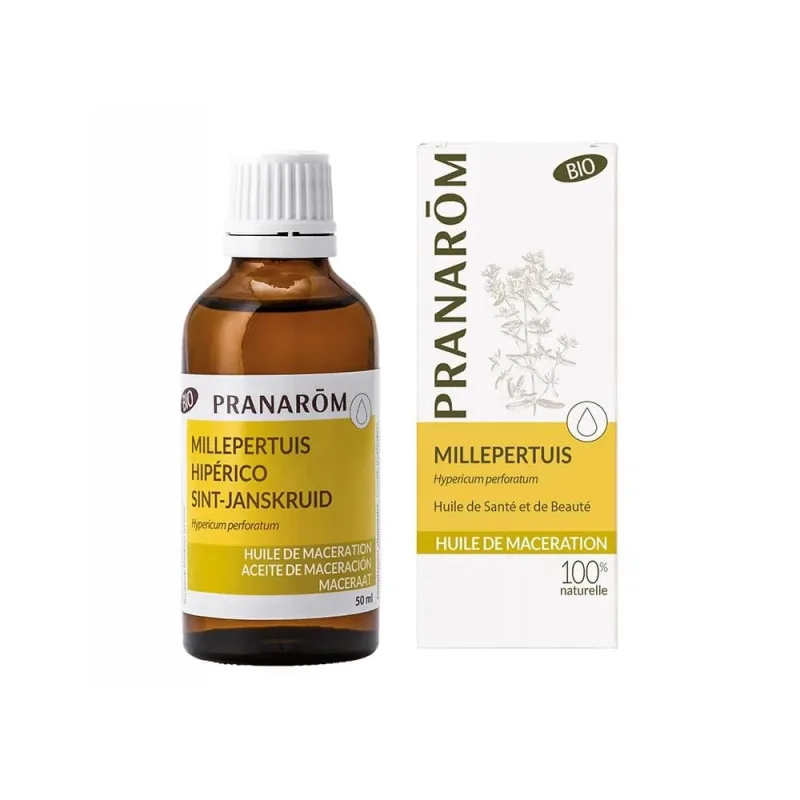 Pranarôm Uleiuri vegetale organice Ulei de macerat de sunătoare 50 ml — preț și oferte