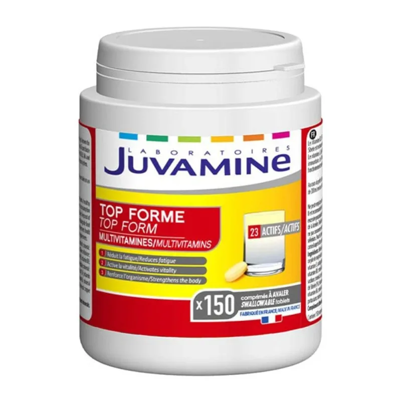 Juvamine Top Forme Multivitamine 23 ingrediente active 150 comprimate — preț și oferte