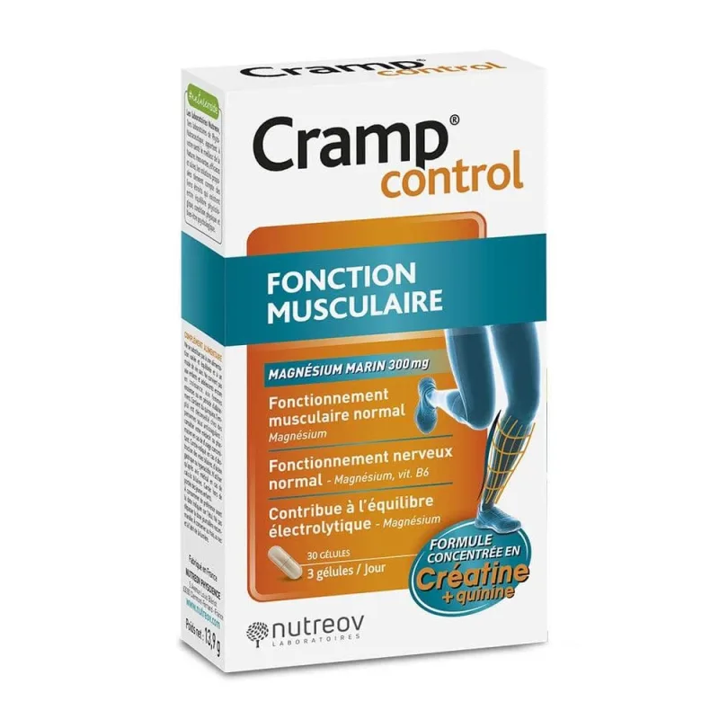 Nutreov Cramp Control Funcția musculară 30 Gelule — preț și oferte