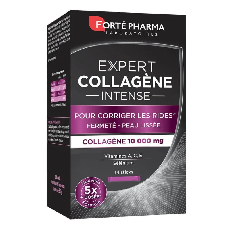 Forté Pharma Expert Beauté Colagen Intense Antirid și Tonifiere a pielii 14 Stick — preț și oferte