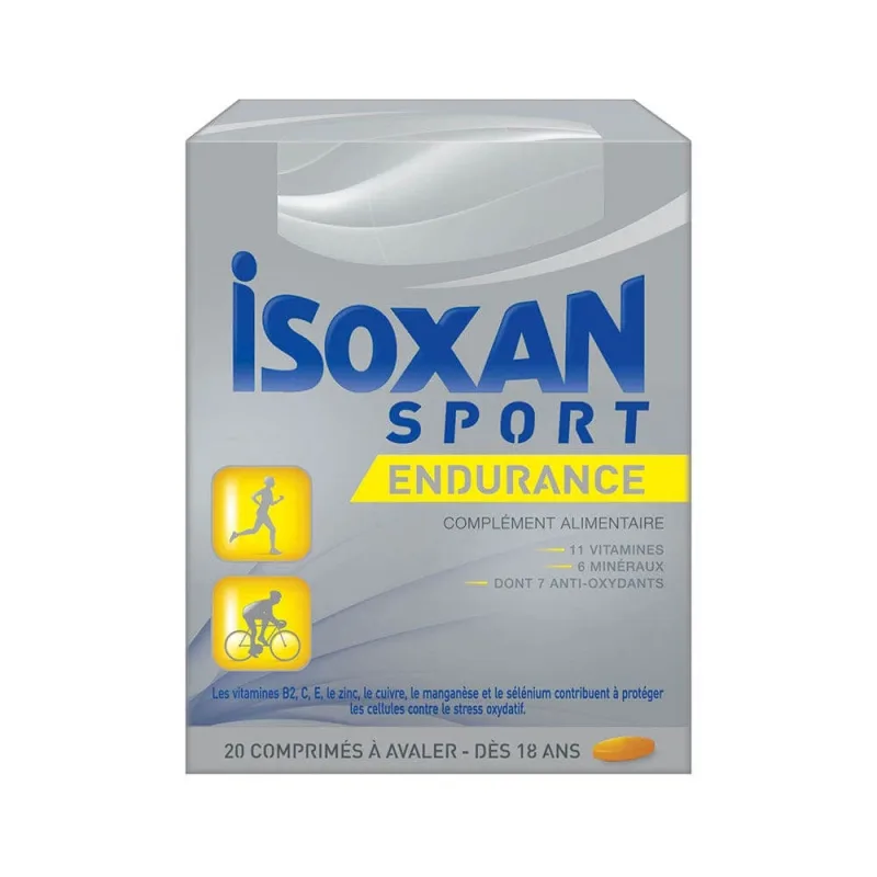 Isoxan Sport Endurance 20 comprimate — preț și oferte