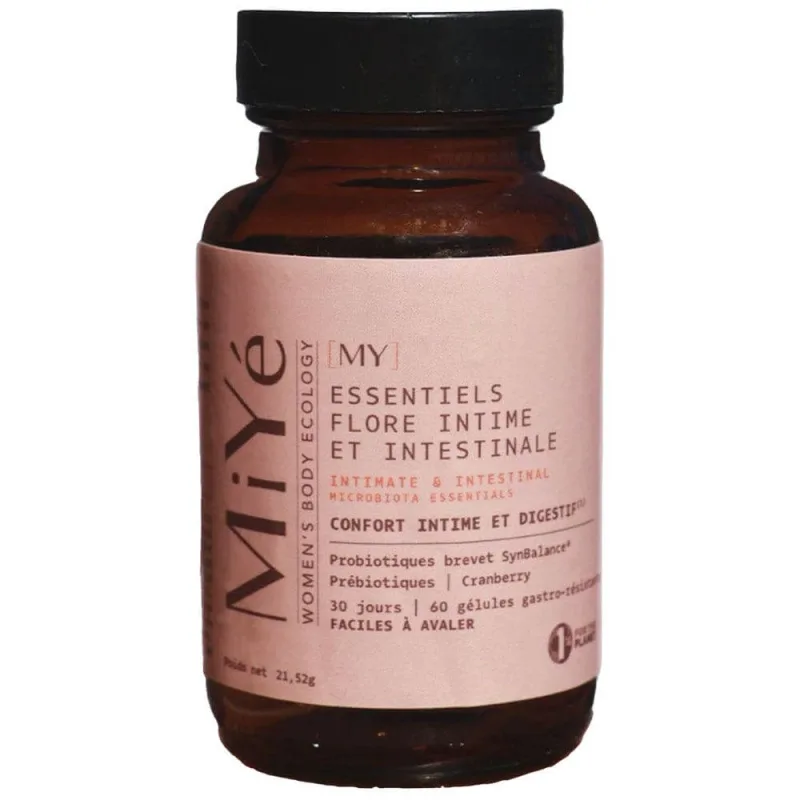 Miyé [My] Essentiels Flora intimă și intestinală 60 capsule — preț și oferte