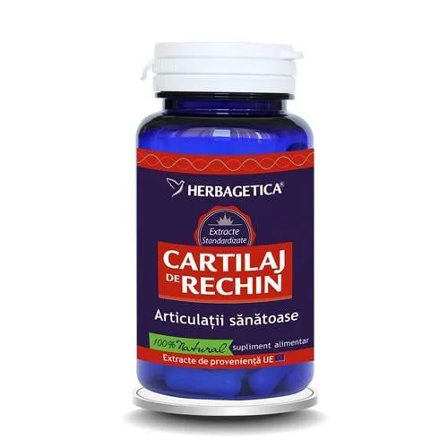 Herbagetica Cartilaj de rechin, 120 capsule — preț și oferte