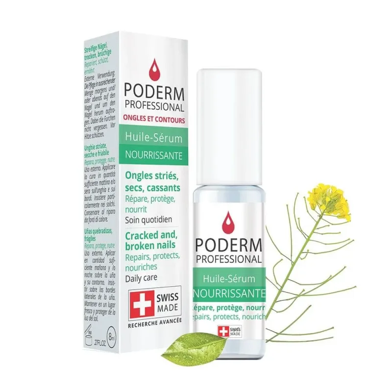 Poderm Nourishing Oil Serum Unghii uscate și casante 8ml — preț și oferte